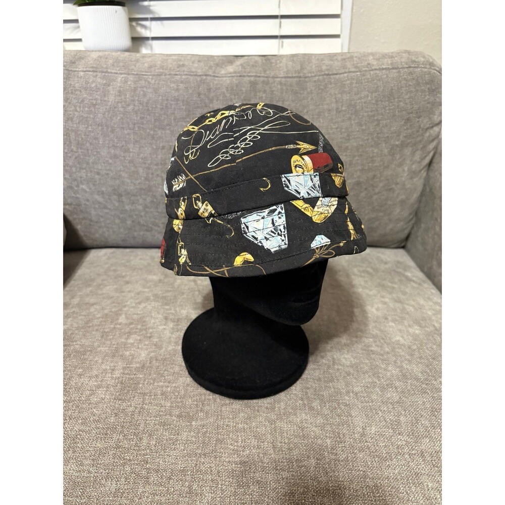 Diamond Supply Co Black Jewelry Bling Print Bucket Hat